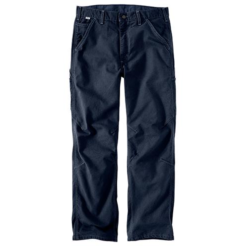 Carhartt FR Duck Dungaree Pants in Dark Navy